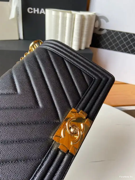 First Bag Ru 25CM BAG 20CM BOY CHANEL 0531